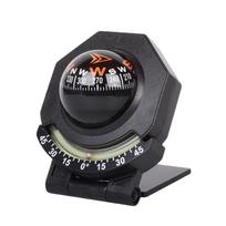 Compass For Boat Glowing Spherical Compass Direction Pointing With Inclinometer Multi-Purpose Compass 180-Degree Adjustable juoda