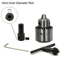 4pcs/set Drill Chuck JT0  Motor Drills Chuck With 4mm 5mm 6mm 8mm Motor Connecting Rod Sleeve Electric Repair Tools Accessories