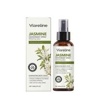 Viareline Jasmine Fresh Spray, Natural Fragrance, Removes Odors After Sweating, Leaves A Refreshing And Lingering Scent, Portable
