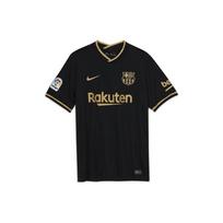 Nike FC Barcelona 20/21 Gerbėjų Edition marškinėliai 'Juoda Auksinė' Vyriški CD4231-011 S