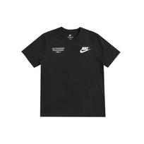 Nike SS22 Logo Printing Round Neck Short Sleeve Black Men's DO8324-010 M