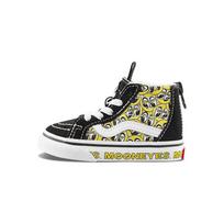 (TD) Vans x Mooneyes SK8-HI Zip 'Black Yellow White' Baby VN0A5FBIY23 EU 19