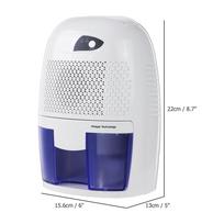 500ml Mini Portable Home Air Dryer Desiccant Moisture Absorber Low Noise Cabinet Dehumidifier Electric Dehumidifier