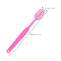 Giant Toothbrush Prop Huge Oversized Large Toothbrush Decorative Prop for Party Decoration Photo Shoot Birthday Fun Prank Party rožinė