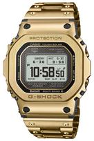 Watch Full MIP Gold [Casio] G-Shock - Metal, LCD, Bluetooth, Radio-Controlled Solar, GMW-BZ5000GD-9JF, Men's,