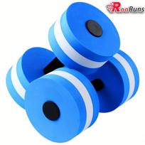 1PC High Quality EVA Water Foam Floating Dumbbell Fitness Equipments Foam Aqua Dumbbells for Swim Pool Fitness Dumbbell Quantity 2