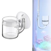 Glass CO2 Diffuser Bubble Counter Inline Atomizer Kit for Aquarium Water Plant Fish Tank