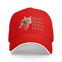 Trippi Troppi Cat Baseball Cap  Street Style Hip Hop Hats Summer Couple Women Kpop Rock Baseball Caps One Size