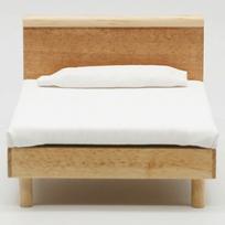 Hyack Miniature Furniture 112 Scale Dollhouse Twin Bed Miniature Furniture