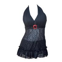 New Conservative Floral Strappy Bikini with Skirt - Style 8511 Hot Spring Swimwear Fit for 50-60kg, 150-175CM
