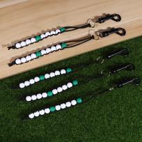 Golf Score Counting Beads Kit 5Pcs Portable Stroke Recorder Trainer for Accurate Game Tracking 5Pcs