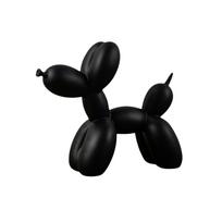 Modern Minimalist Resin Balloon Dog Sculpture Decorative Figurine for Living Room Entryway Home Office Tabletop Display Art Piece one size juoda