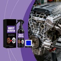 Rust Remover Spray 100ml Effective Solution for Removing Stubborn Rust Restoring Metallic Shine Suitable for Various Metal Surfaces One Size