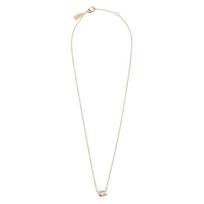 COACH Logo Design Brass Necklace Women's Gold auksas