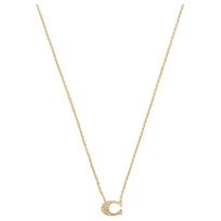 COACH Original design necklace for women gold auksas