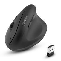 Perixx PERIMICE-608 Ergonomic Wireless Mouse, Vertical Design, 2.4GHz, 5 Programmable Buttons, Comfortable for Long-Term Use [Official Warranty]