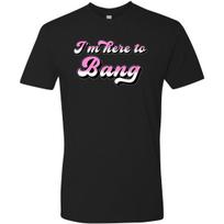 Men's Tee T Shirt Retro Vanner Chopper Novelty 70's I'm Here To Bang XXXXL