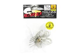 Gamakatsu 67064 Treble Hook GT Recorder 24 Size 5/0 (2565)