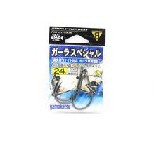 Gamakatsu 68847 Bara Gara Hook Special NSB Size 24, 3 Per Pack (8537)