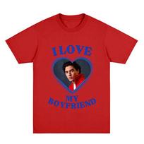 Garrett Graham 100% Cotton T-shirt TV Off Campus Daily Wear Graphic Print Tees Streetwear Women Men Casual Tops Summer Fans Club XS raudona