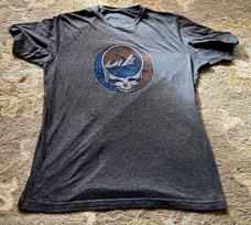 1990's Rock Gray T-Shirt GRATEFUL DEAD  Space Your Face Boulder CO  Size: M S