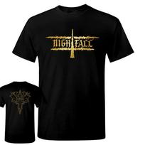Nightfall - Black Leather Cult T-Shirt S