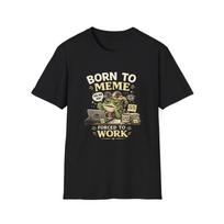 Born to Meme frog graphic Children's Children's T  Children's T-shirt | Funny Internet Culture Tee 100