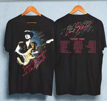 Vintage 90s Vaughan Ray Stevie 1990 Tour T-shirt size S-5XL XL