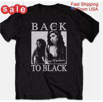 New Amy Winehouse Back to Black Gift For Fans Unisex S-5XL Shirt XL