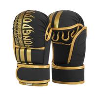 Foam MMA Half-Finger Boxing Gloves for Kids & Adults, Training & Sparring, Thickened Punch Mitts