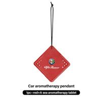 2026 Hot Sticker Car Air Freshener Aromatherapy Piece Hanging Perfume Pendant For Alfa Romeo Giulia 147 Mito 156 159 166 GT Stel