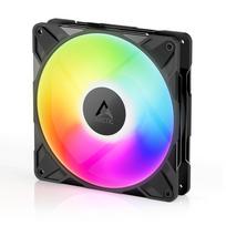 ARCTIC P14 Pro A-RGB (Black) - Powerful Premium Fan, 140mm PWM Fan with Y-Cable Splitter, 400-2500 RPM, 0 RPM 5% PWM, 5V Digital RGB, Fluid Dynamic