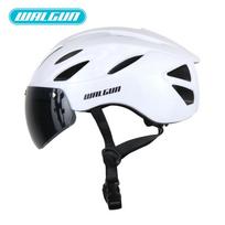 Lightweight Adult Bike Helmet Electric Scooter Helmet MTB Road Bicycle Helmets Goggle Outdoor Sports 15 Vents 285g Cycling Parts L