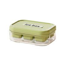 Mold with Lid 6 Grids Soft Silicone Easy Release Tray for  Coffee Tea Iced Drinks Kitchen Bar Home Use
