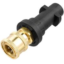 K Series Adapter K2-K7, High Pressure Washer Adapter Gun 1/4  Quick Connect Adapter Brass Pressure Washer Foam Cannon Adapter