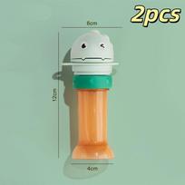 Silicone Dinosaur Straw Cap for Kids Universal Fit Baby Straw Choking Prevention Cover Safe Drinking Cup Accessory Household Use