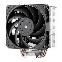 AINEX CC-11 Side-Flow CPU Cooler for Intel & AMD with 6 Heat Pipes, LGA1851AM5 Compatible, 120mm FDB Bearing Fan, Compact Design (153mm Height)