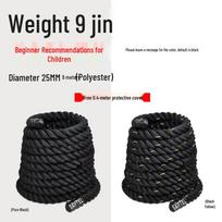 Battle Rope for Gym Fitness Training – Strength & Muscle Conditioning Tug-of-War Rope