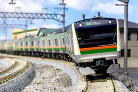 KATO N gauge E233 series 3000 series Tokaido Line Line Set B Model Railway Train Ueno-Tokyo Add-on (2 cars) 10-1269