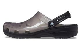 Crocs Jelly Crocs Skaidrios Juodos Unisex Basutės 206908-001 33-34