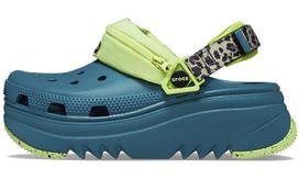 Crocs Hiker Xscape Animal Print Clog 'Teal Green' 208605-9DB 43-44