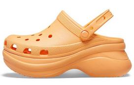 Crocs Classic Clog Retro Crocs Thick Sole Orange Small Whale Sandals Women's 206302-801 36-37