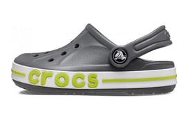 Crocs Bayaband Clog Slip Resistant And Breathable Children's Sandals Gray Kids' 207019-0GX 28-29