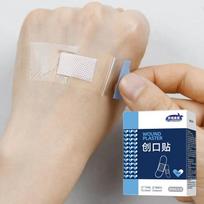 50/120Pcs/Pack Waterproof Transparent Adhesive Wound Plasters Invisible Hemostatic Anti-Blister First Aid Kit for Travel