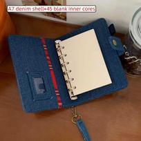 Loose Leaf Binder Notebook A7 Handwritten Diary Portable Student Slabs  Student Style 2