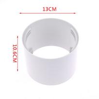 Threaded Portable Air Conditioner Exhaust Pipe Connector 130MM 150MM Coupler Extender Supports 360 Degree Rotation