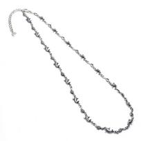 [goodvibrations] Carp Japanese Pattern Necklace Chain Sterling Silver 925 Oriental Vibrations Good Vibrations Women's Men's