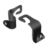 2Pcs Car ABS Back Seat Storage Hook Holder Clips Accessories Citroen C1 C3 C4 C4L C5 C6 VTS C-Elysee C4-Picasso Auto Valve Cap