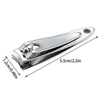 1Pcs Professional Carbon Steel Nail Clippers High Quality Manicure Pedicure Tools Sharp Nail Cutter for Finger Toe Care