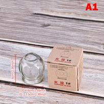 1 Pc Glass Cupping Therapy Device Back Gua Sha Therapy Massager Scraping Massage Fire Cuppings